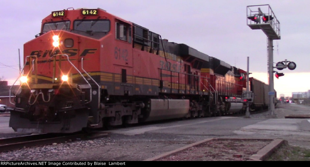 BNSF coal train